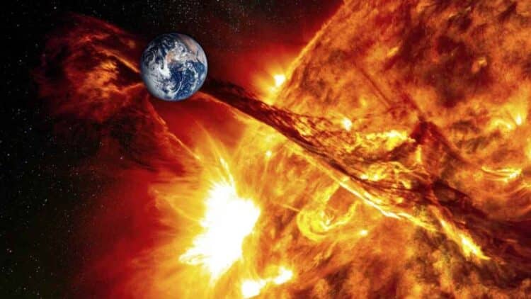 tormenta solar canibal acercamiento a la Tierra provoca auroras boreales en España.