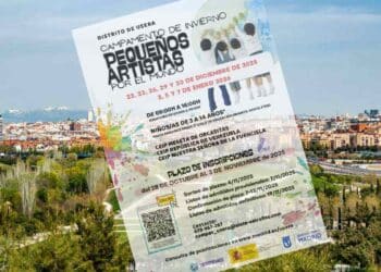 Campamento urbano de invierno en Usera con actividades y comidas incluidas para niños de 3 a 14 años.