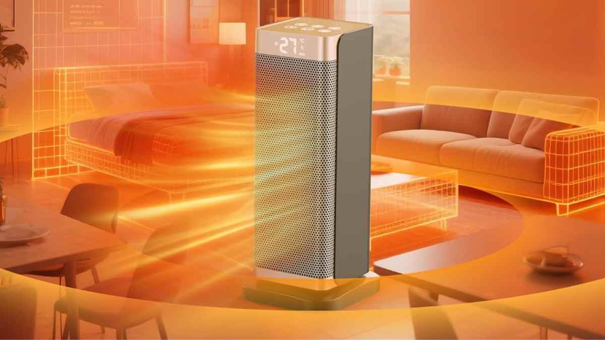 Calefactor de bajo consumo de 2000W con modo ECO y oscilación, en oferta casi un 30 por ciento más barato.