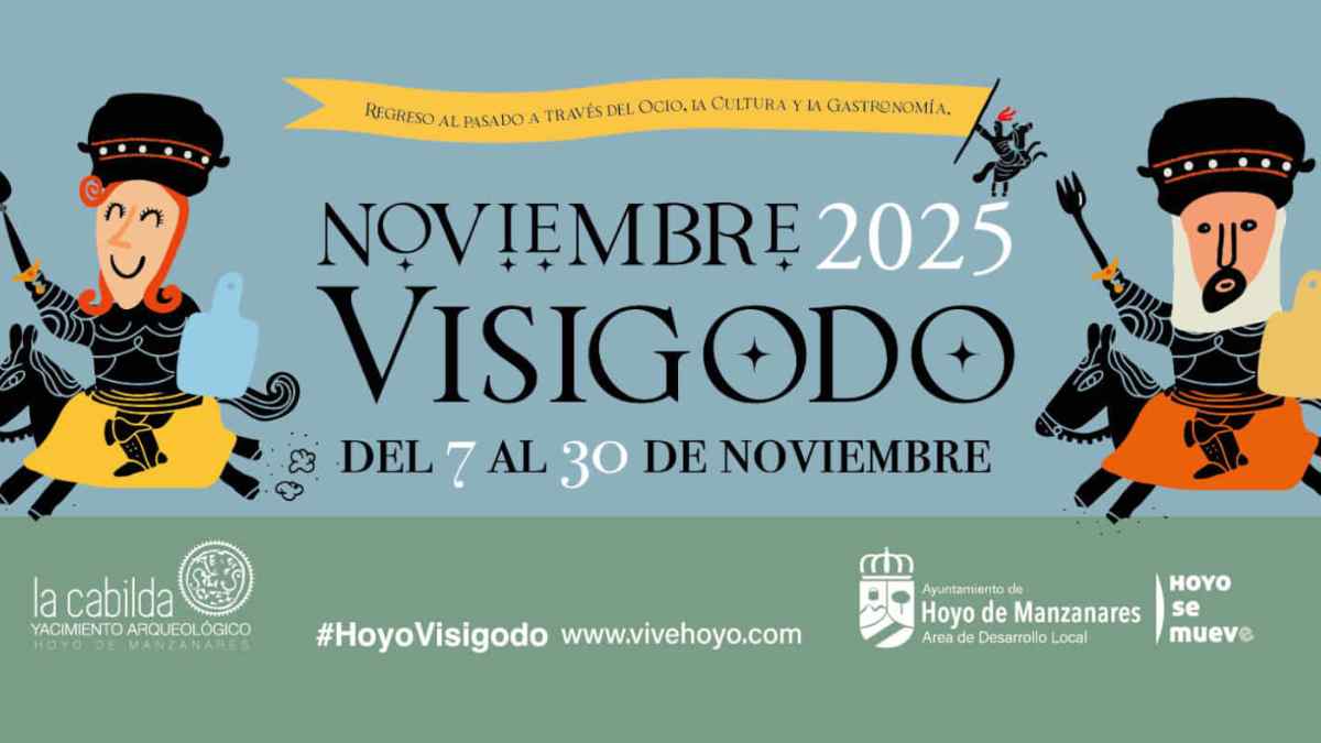 Noviembre Visigodo 2025 en Hoyo de Manzanares con talleres, visitas y catas para todos los públicos.