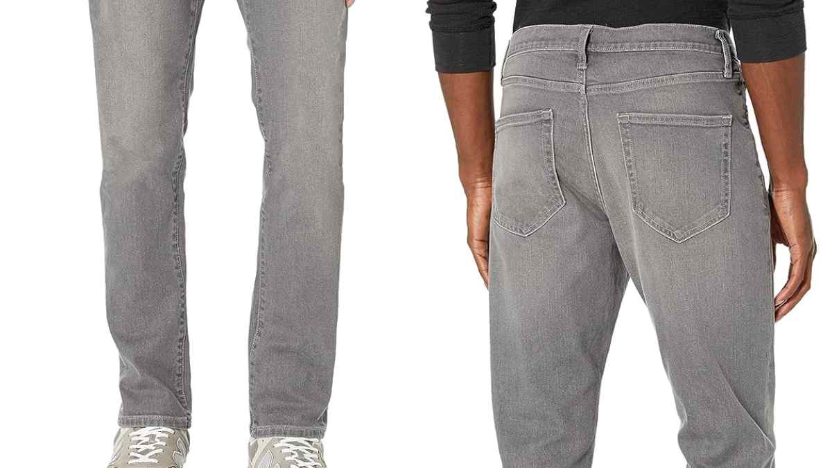Vaqueros grises de Amazon Essentials para hombre con corte deportivo y estilo moderno superventas en Amazon