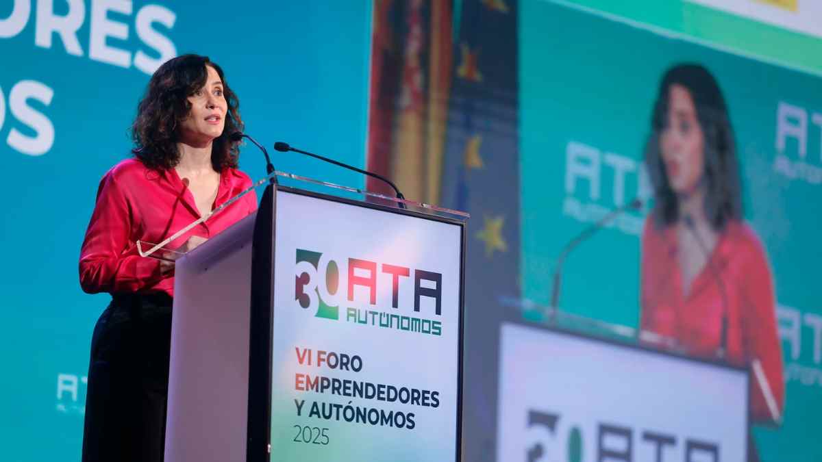 Intervención en el VI Foro de Emprendedores y Autónomos 2025 en Madrid.