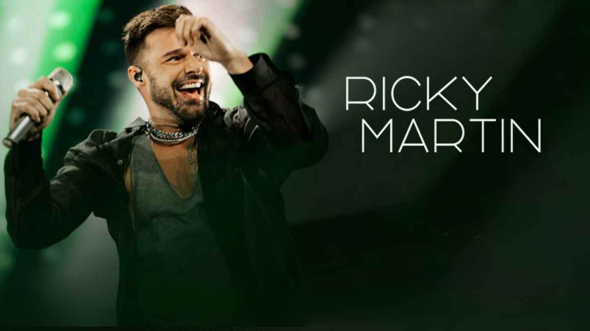 Concierto de Ricky Martin en Madrid durante la programación musical de la semana.