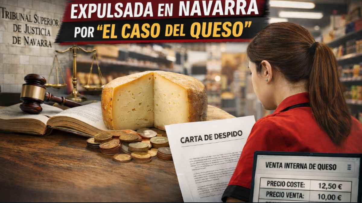 Expulsión de una socia-trabajadora avalada por el TSJ de Navarra en el caso del queso por compra por debajo de coste.