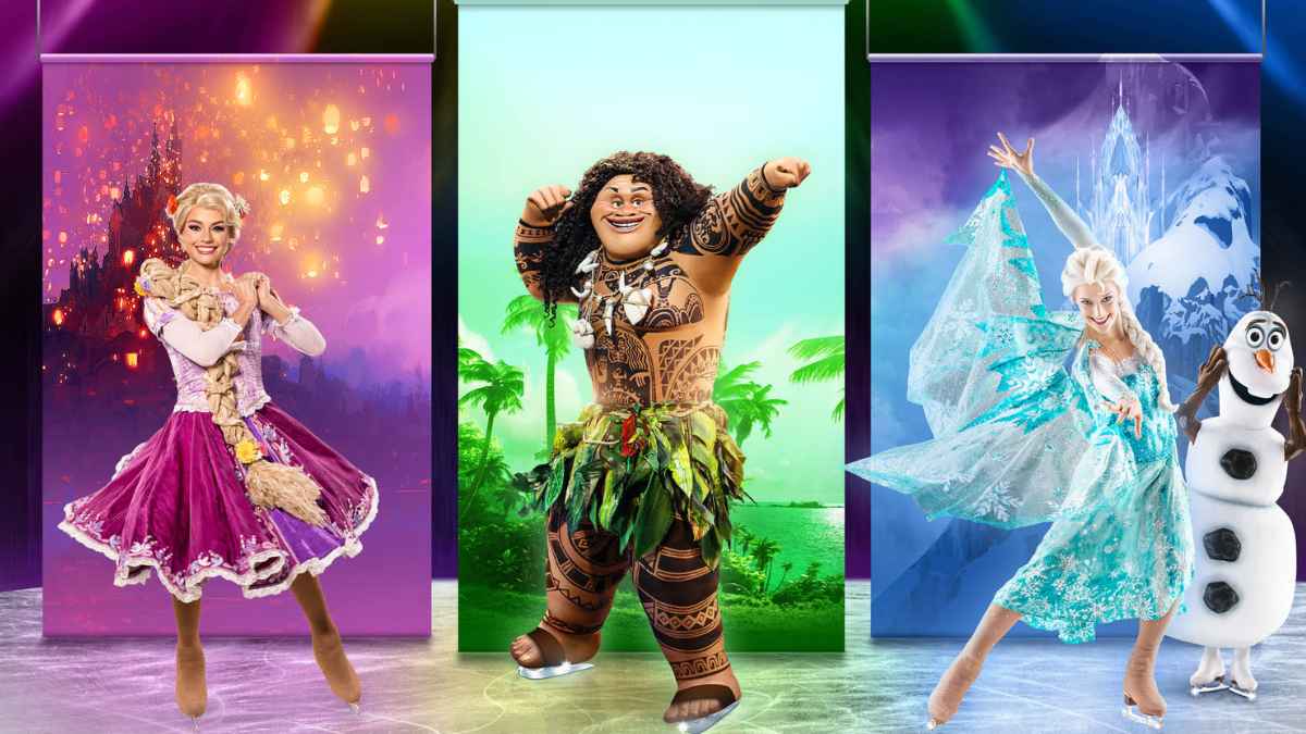 Disney On Ice en Madrid con Rapunzel, Maui y Elsa sobre hielo junto a Olaf