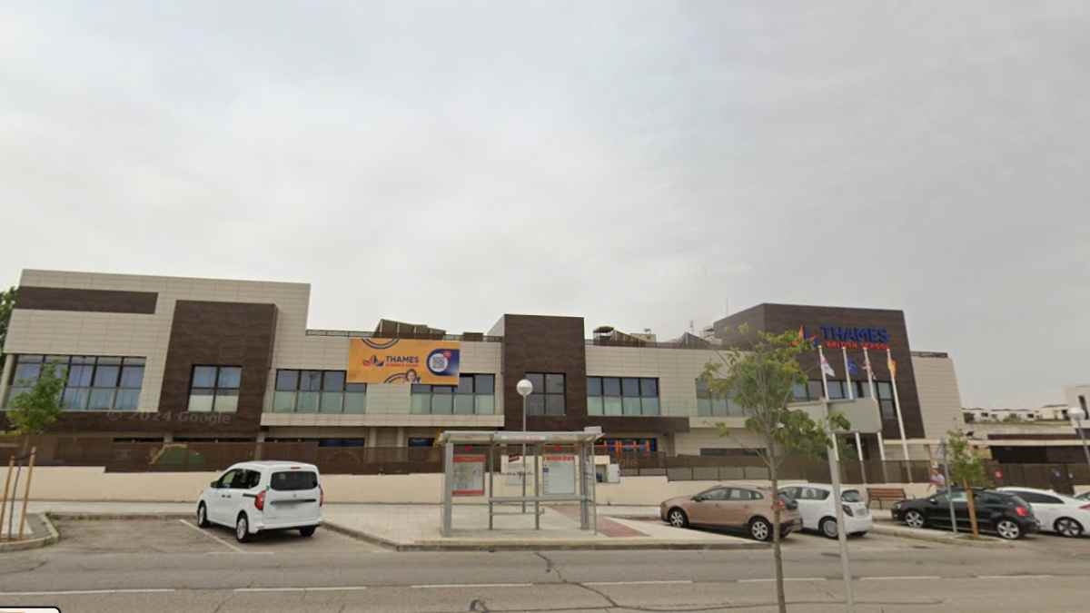 Fachada del Thames British School en Madrid, centro que acoge una jornada sobre el Bachillerato Internacional
