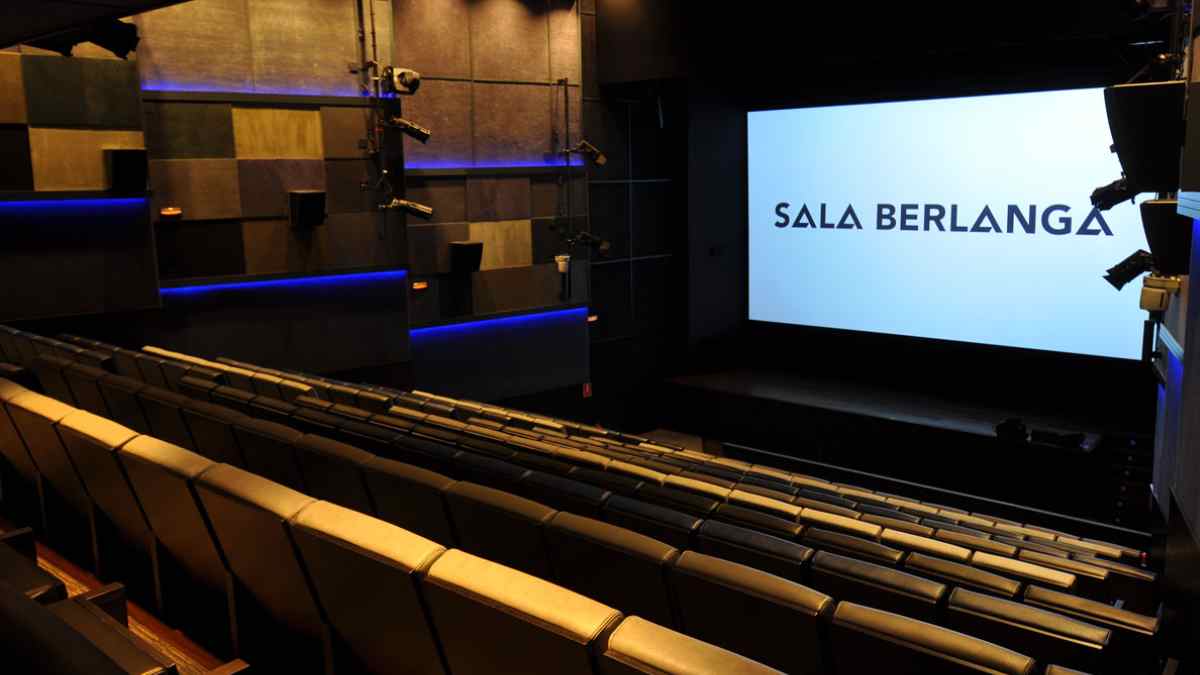 Sala Berlanga de Madrid durante el ciclo de películas finalistas de los Premios Goya 2026