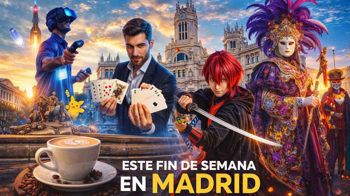 Mejores planes en Madrid este fin de semana con videojuegos, cultura japonesa, magia, carnaval y café en Cibeles