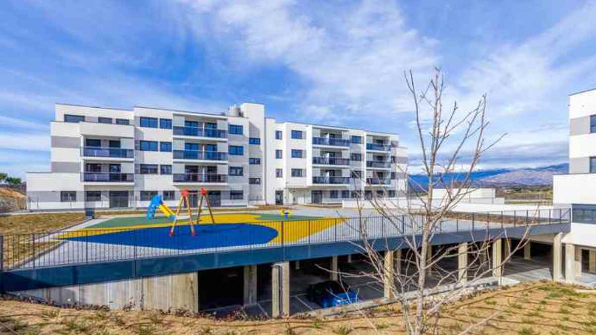 Viviendas del Plan Vive en Colmenar Viejo con piscina y zonas comunes