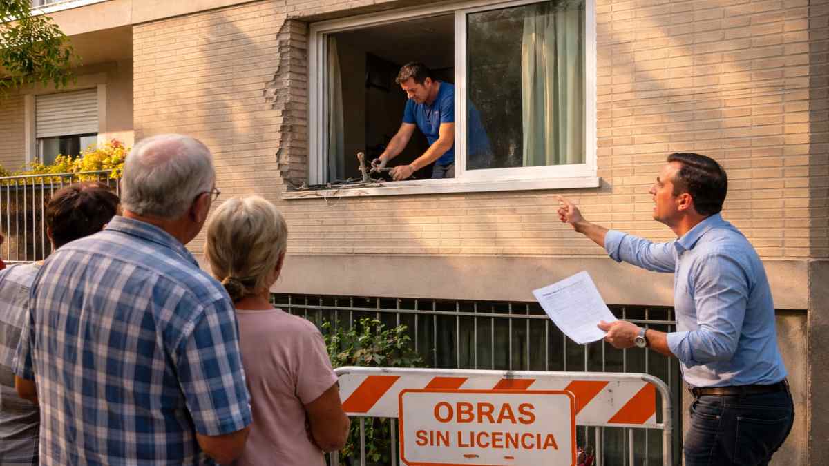 Vecino abre una ventana en la fachada sin permiso y la comunidad de propietarios puede actuar según la Ley de Propiedad Horizontal