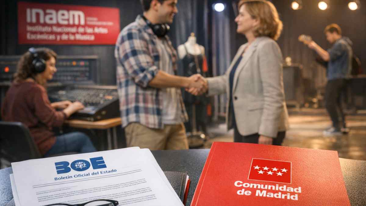 Formación Profesional en centros del INAEM en Madrid tras el convenio publicado en el BOE con la Comunidad de Madrid
