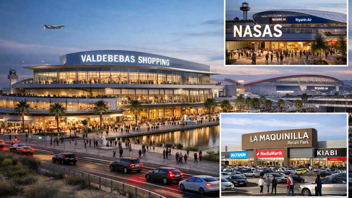 Centros comerciales en Madrid Valdebebas Shopping Nasas Madrid y La Maquinilla apertura 2027