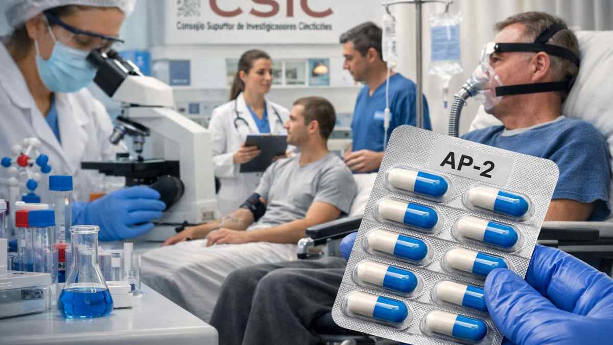 Ensayo clínico del fármaco AP-2 contra la ELA desarrollado por el CSIC en un hospital con pacientes y personal sanitario