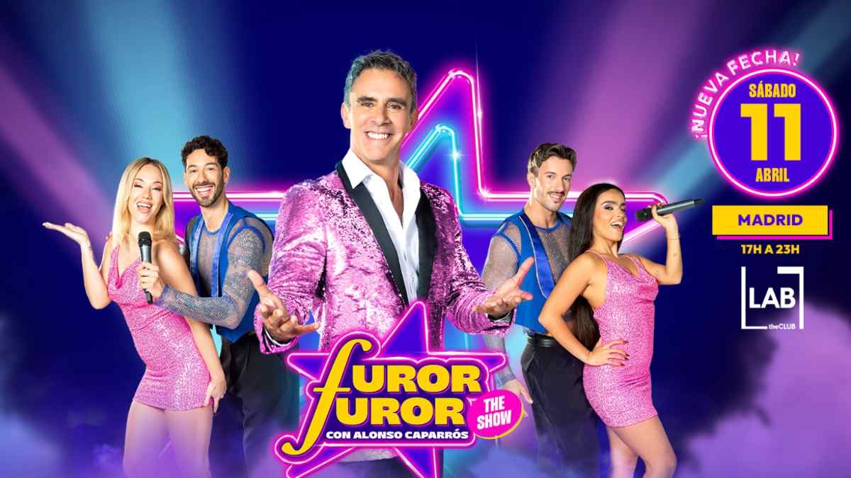 Furor Furor The Show en Madrid con Alonso Caparrós y espectáculo musical en directo con público participativo