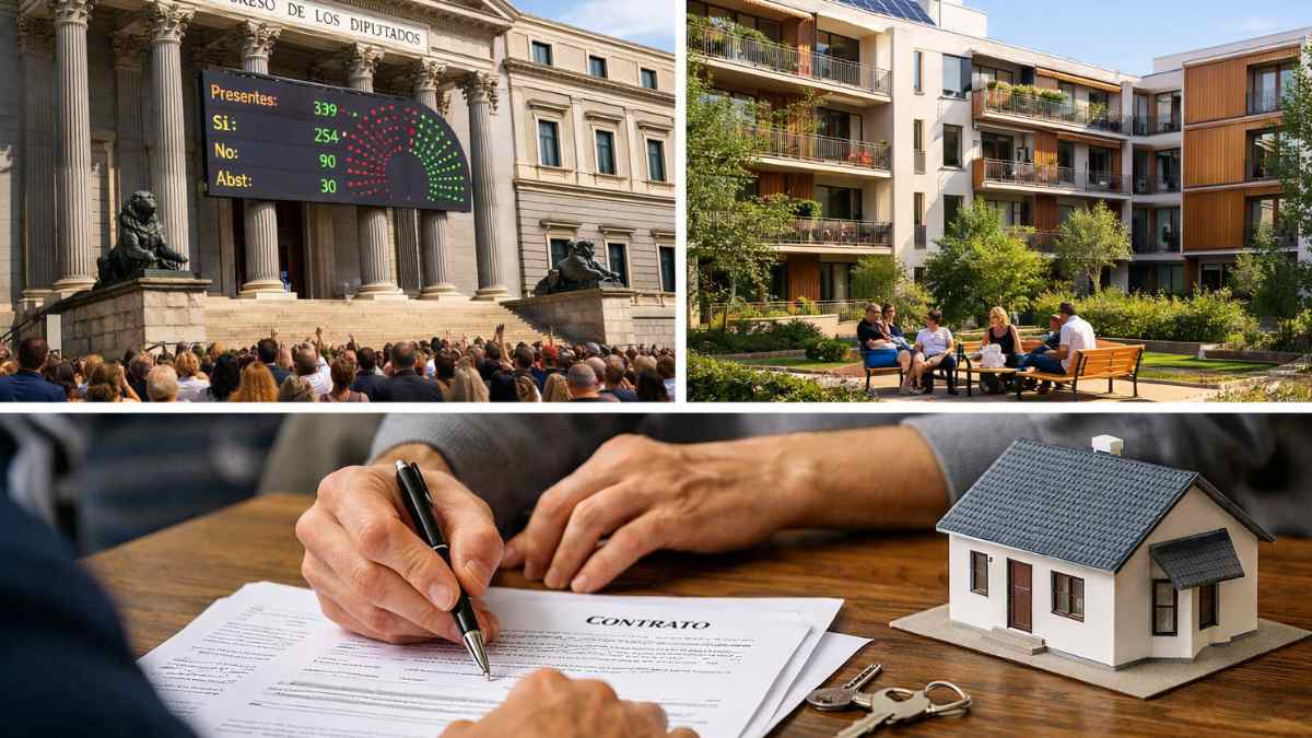Aprobación de la Ley de Economía Social en el Congreso y vivienda cooperativa en cesión de uso con firma de contrato