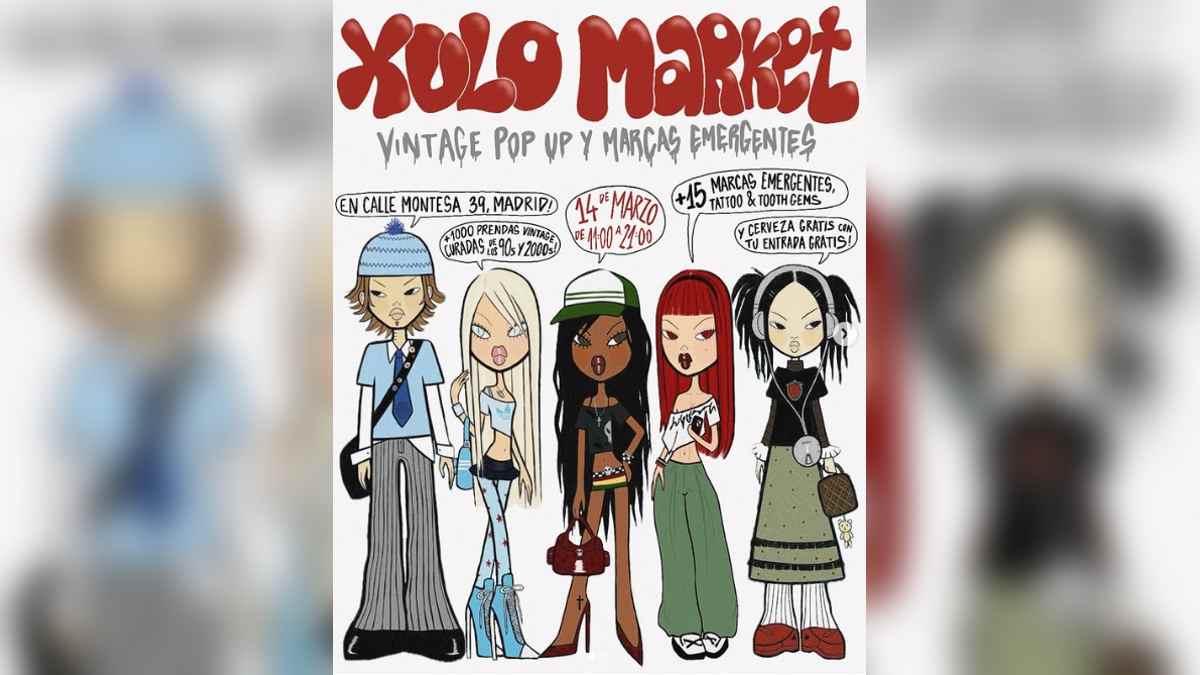 Mercadillo vintage Xulo Market en el barrio de Salamanca de Madrid con más de 1.000 prendas y marcas emergentes