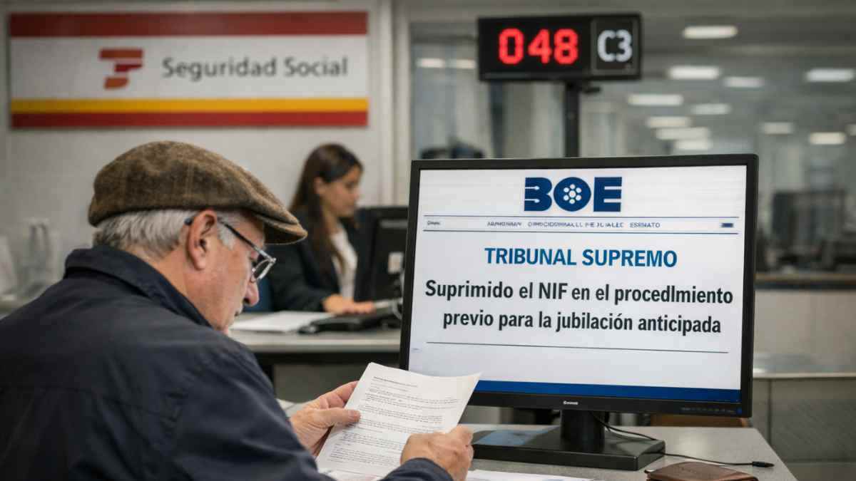 Jubilado en oficina del SEPE