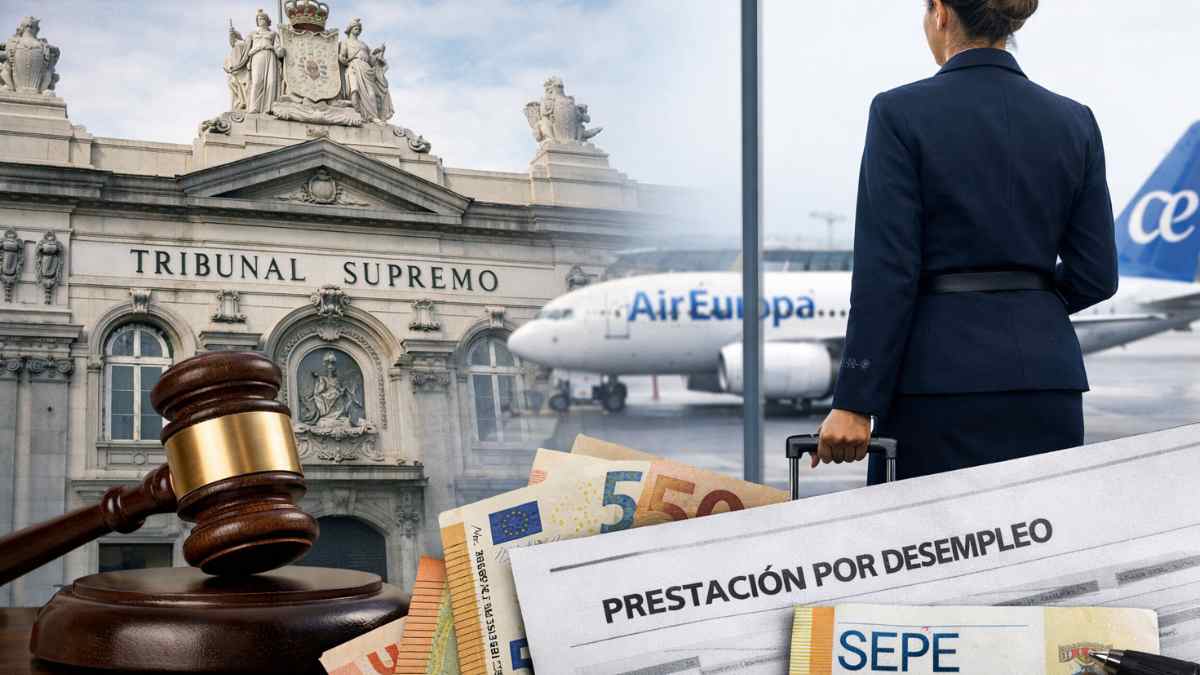 Tribunal Supremo y SEPE niegan el paro a trabajadores con jornada concentrada en ERTE