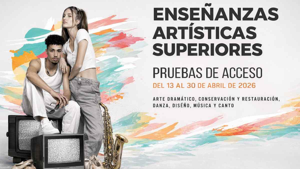 Pruebas de acceso a enseñanzas artísticas superiores en la Comunidad de Madrid 2026 con estudiantes de música y arte