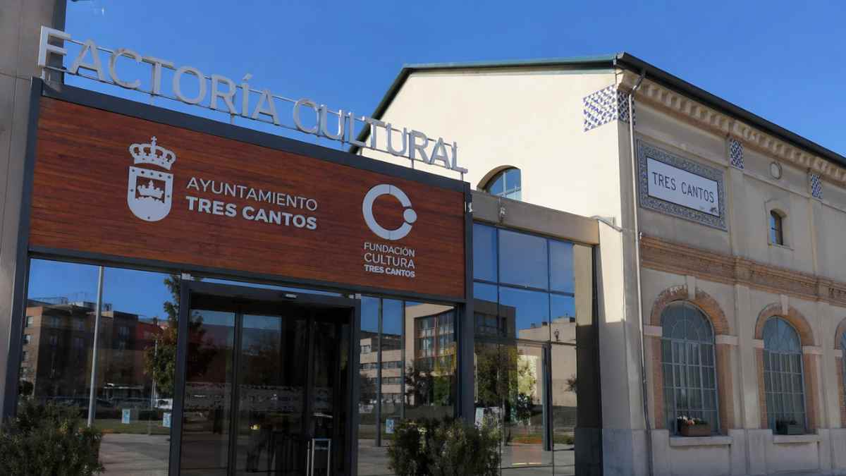Factoría Cultural de Tres Cantos donde se imparte el curso gratis de historia de Madrid