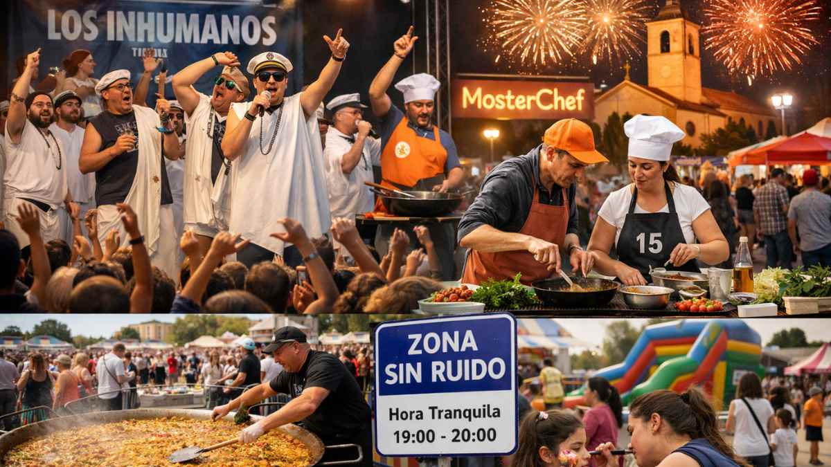 fiestas del prado pinto 2026 conciertos mosterchef paella popular actividades familiares