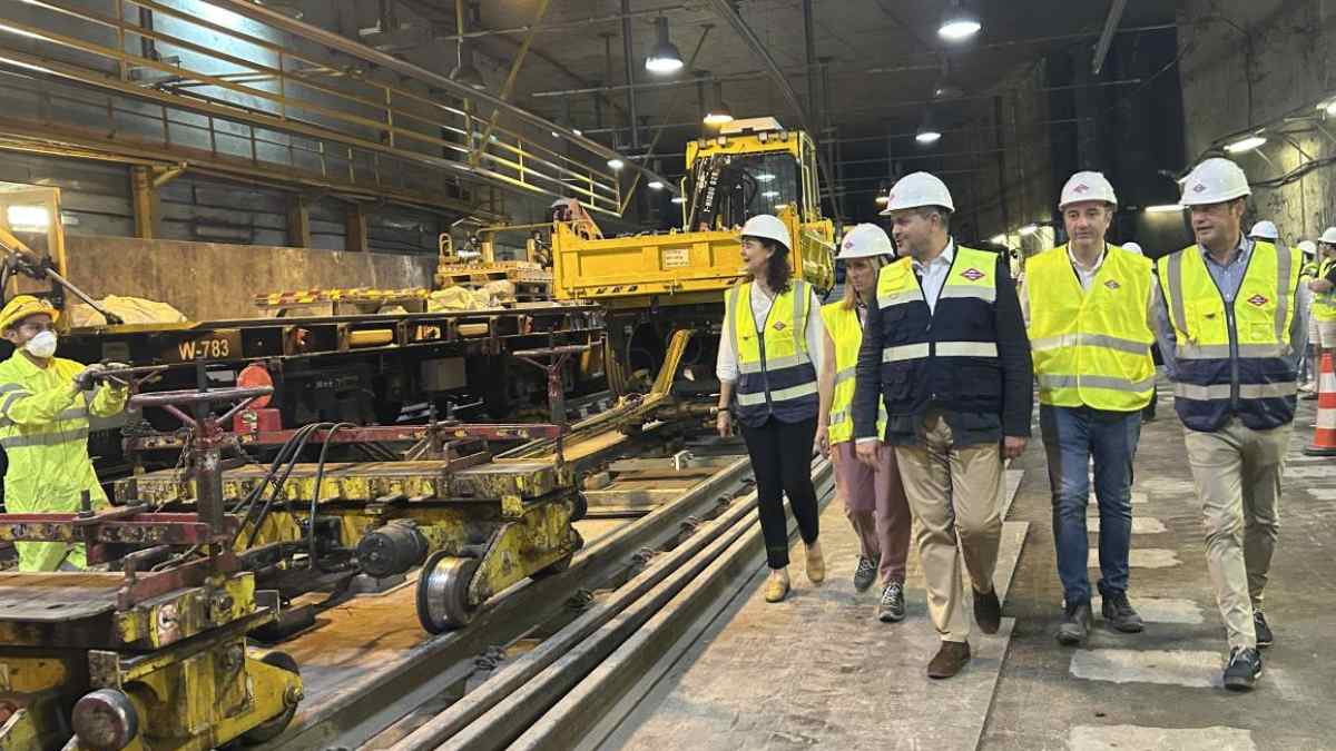 Metro de Madrid realiza obras nocturnas en la Línea 6 con trabajos de renovación de vía entre Laguna y Avenida de América