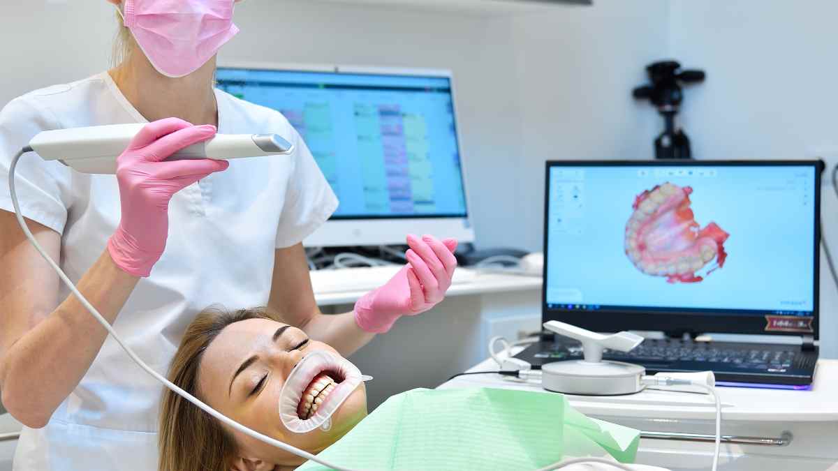 escáner 3D dental para ortodoncia invisible en clínica de Madrid