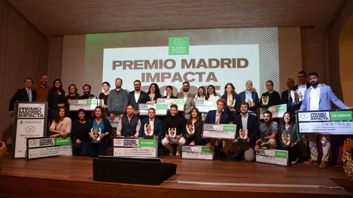 Entrega del Premio Madrid Impacta con emprendedores ganadores en Madrid 2026