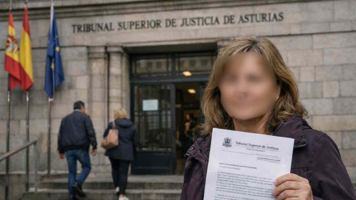 Trabajadora frente al TSJ de Asturias tras lograr indemnización por abuso de temporalidad pese a obtener plaza fija