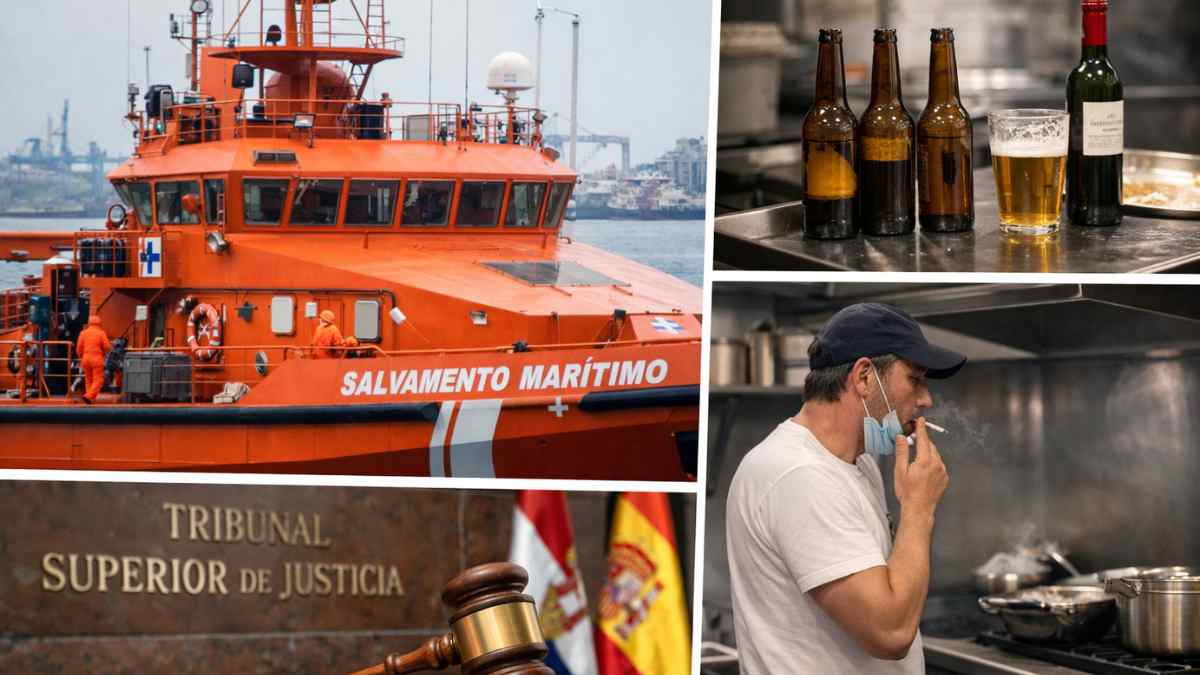 Cocinero despedido en barco de Salvamento Marítimo por consumir alcohol pese a política de tolerancia cero avalada por el TSJ de Canarias