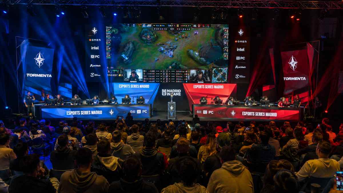 ALT: Final presencial del Circuito Tormenta 2026 en Madrid in Game con competición de League of Legends y esports en Madrid