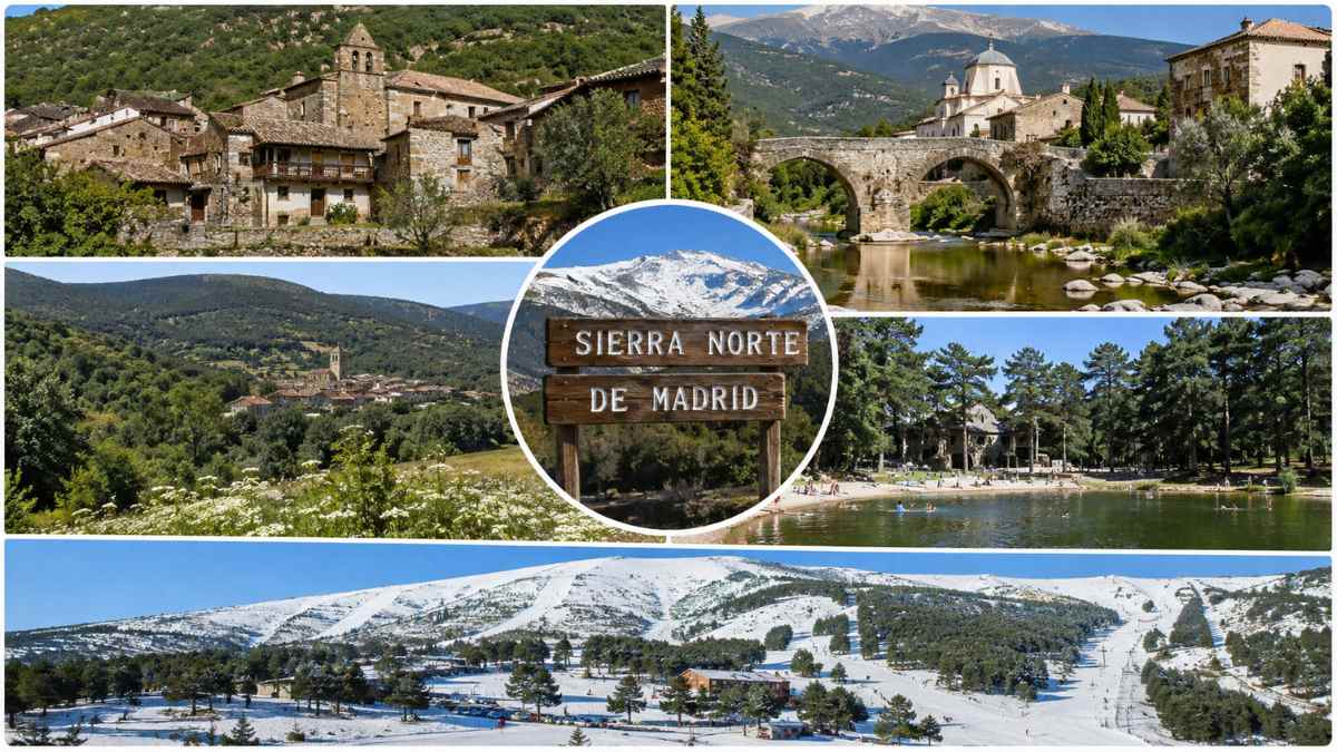 Cinco pueblos frescos cerca de Madrid para escapar del calor en verano en la Sierra Norte madrileña