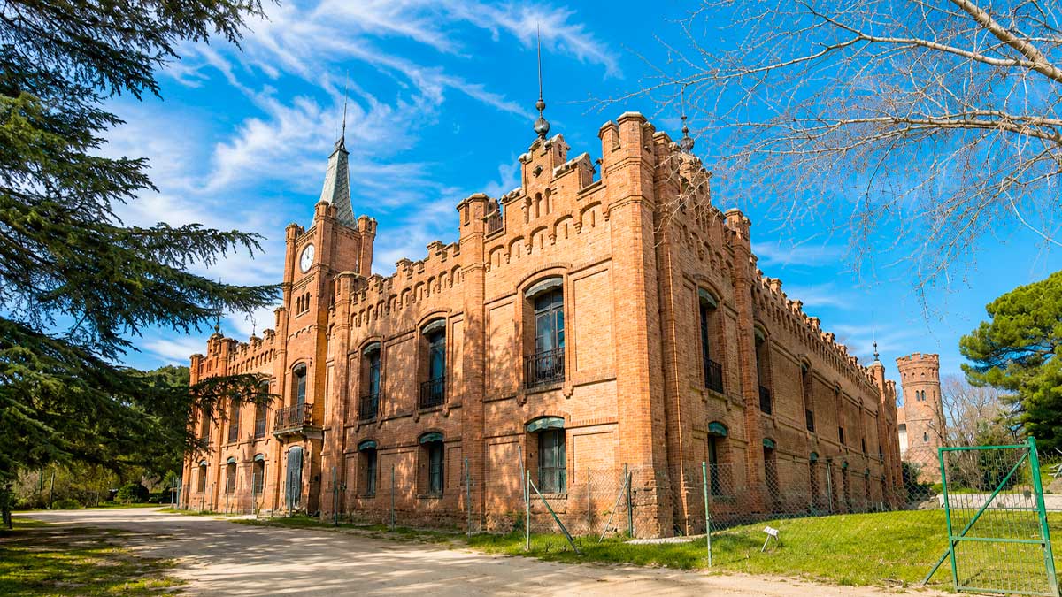 Fachada de la Quinta de Torre Arias, futuro Espacio Eureka del Banco de España