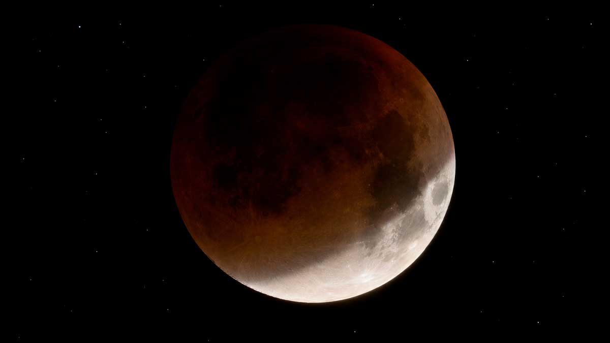 Visualización del eclipse parcial de Luna del 28 de agosto de 2026.