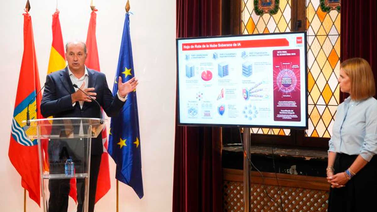 Presentación sobre IA en la Administración en Madrid con inversión de 23 millones