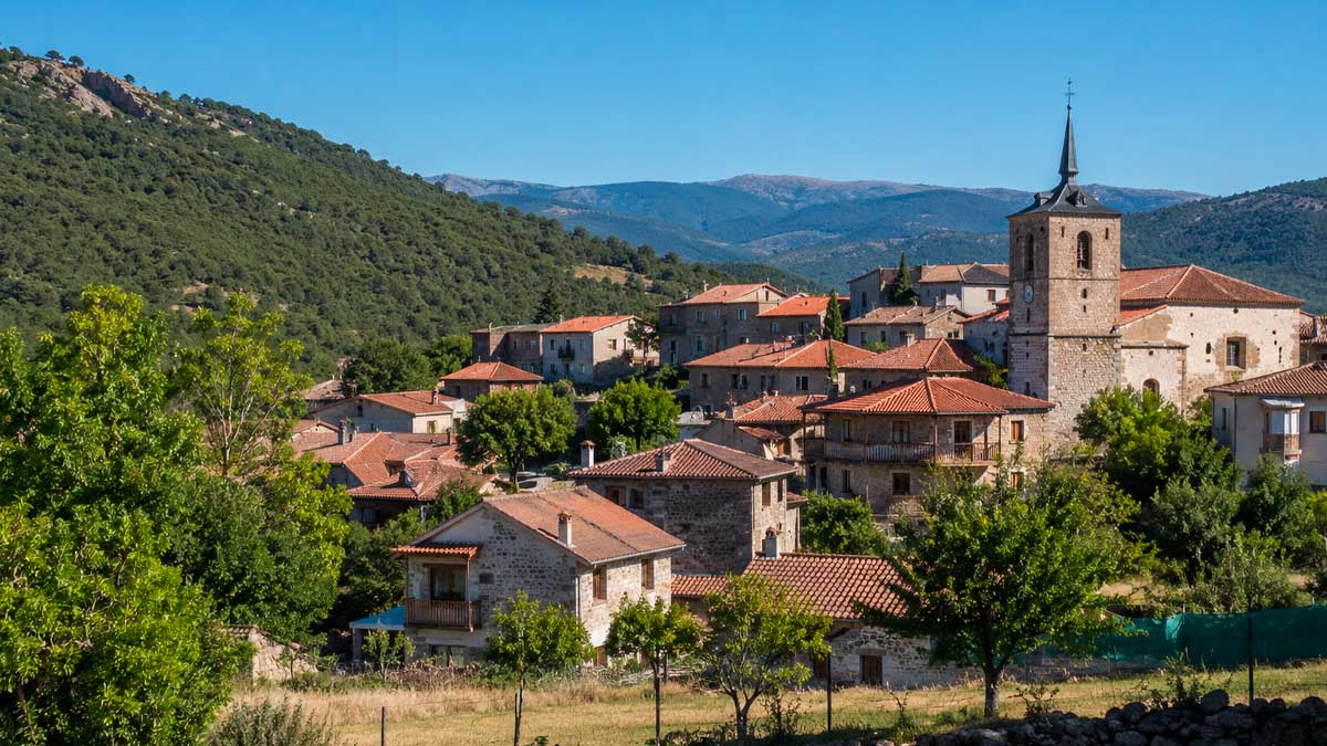 Pueblo rural de la Comunidad de Madrid incluido entre los territorios que pueden optar a ayudas contra la despoblación.