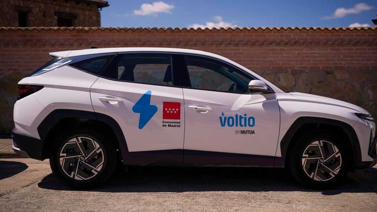 Coche compartido voltio en Madrid para afectados por incendios