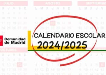 Calendario escolar Madrid 2024-2025