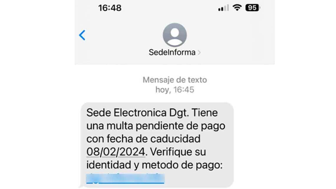 Estafa DGT multa