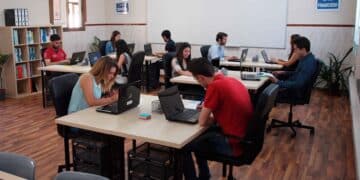 Clases de Formación Profesional del Grado Superior de Administración y Finanzas.