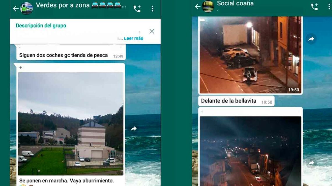 Grupo WhatsApp controles policía