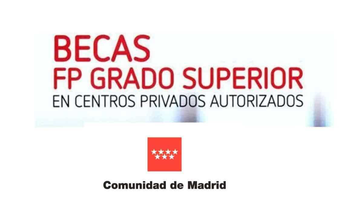 Becas FP Madrid 2024/2025