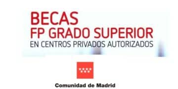 Becas FP Madrid 2024/2025