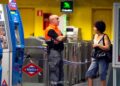 Vigilante de seguridad metro de Madrid