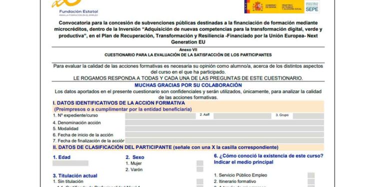 Ya está disponible el formulario para solicitar la ayuda de 600 euros del SEPE