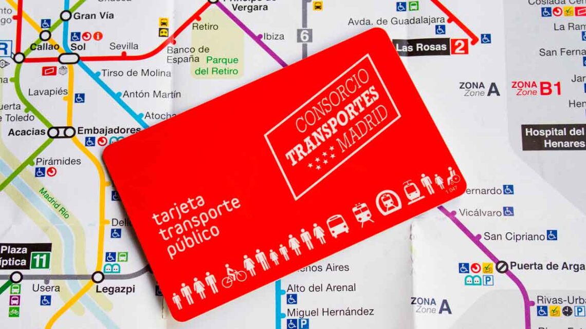 Abono transporte Madrid gratis 3 años