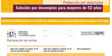 Ayudas compatibles subsidio mayores de 52 años