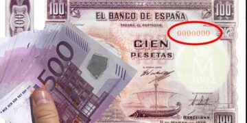 Billete 100 pesetas 1938 Dama de Elche