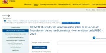 Buscador de medicamentos Bifimed