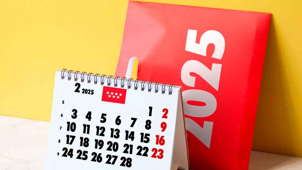 Calendario laboral Comunidad de Madrid